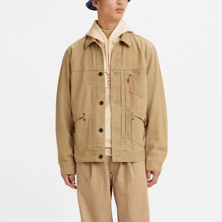 Levi's Denim Jacket Men's Khaki-2