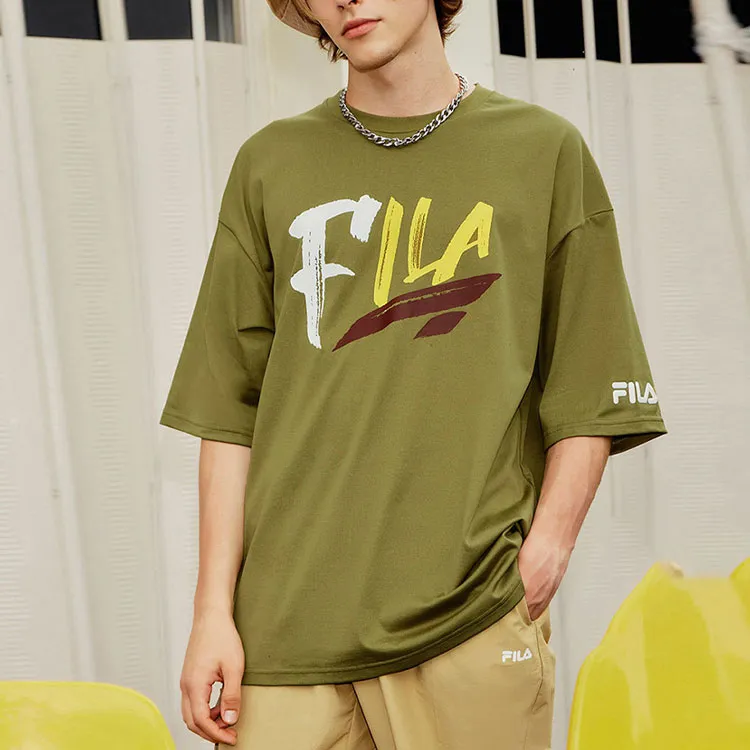 FILA FUSION T Shirt Men's California Green-2
