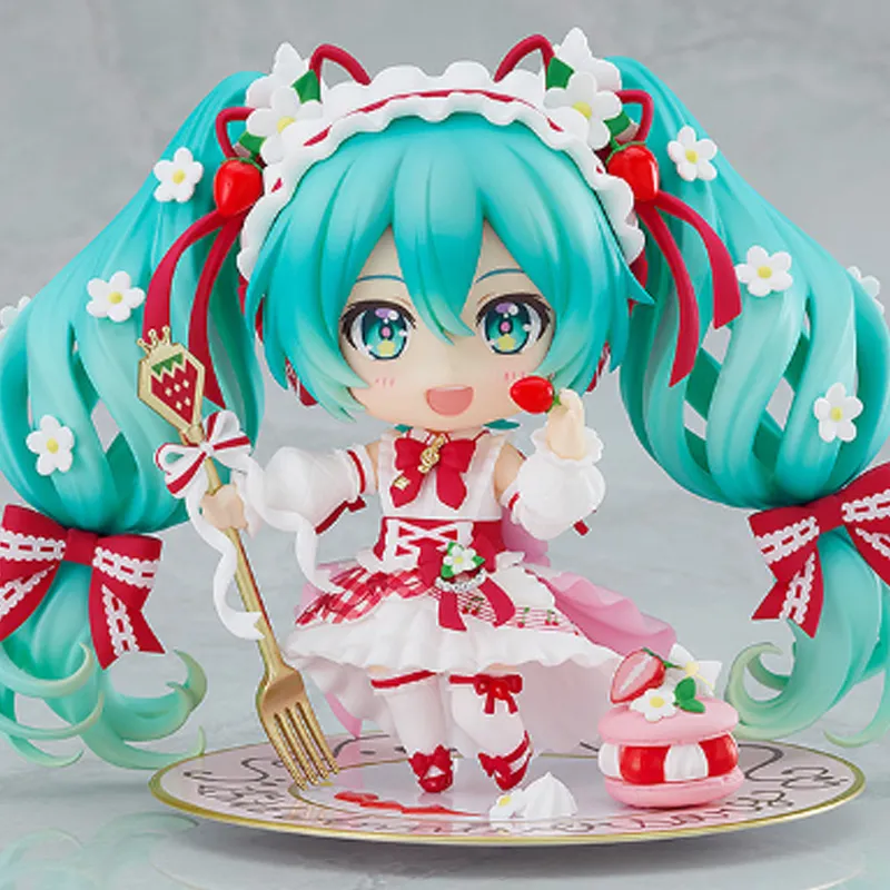 GSC Hatsune Miku Nendoroid No. 1939 Hatsune Miku 15th Anniversary Commemorative Edition Chibi Figures 10cm-1
