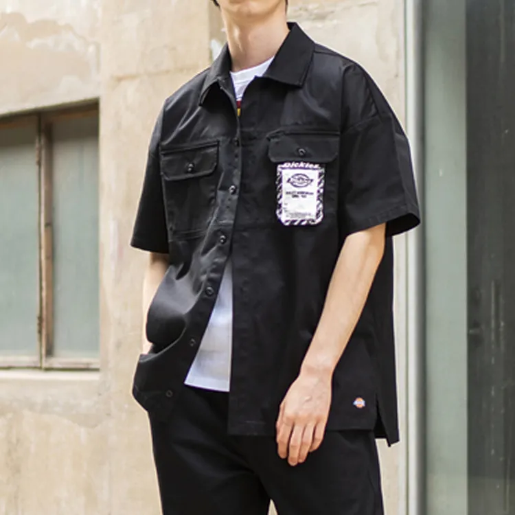 Dickies Shirts Men Black-2