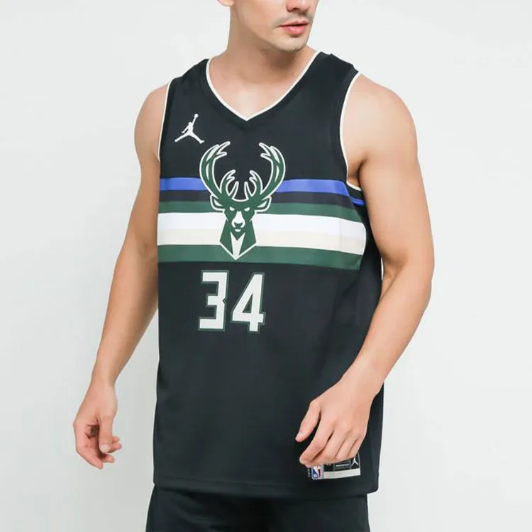 Nike Giannis Antetokounmpo Bucks Statement Jersey-4