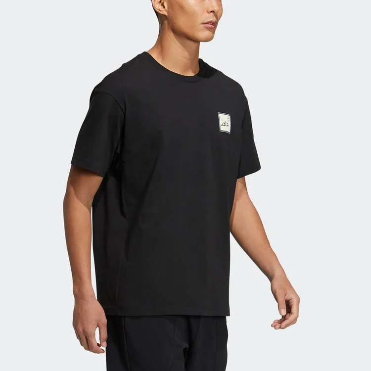 Adidas T Shirts Unisex Black-5