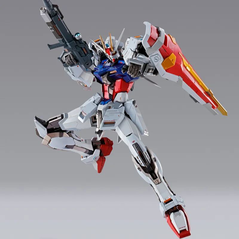 BANDAI Metal Build Powerful Gundam Mobile Suit Gundam SEED Heliopolis Edition Assembled Models 18cm-1