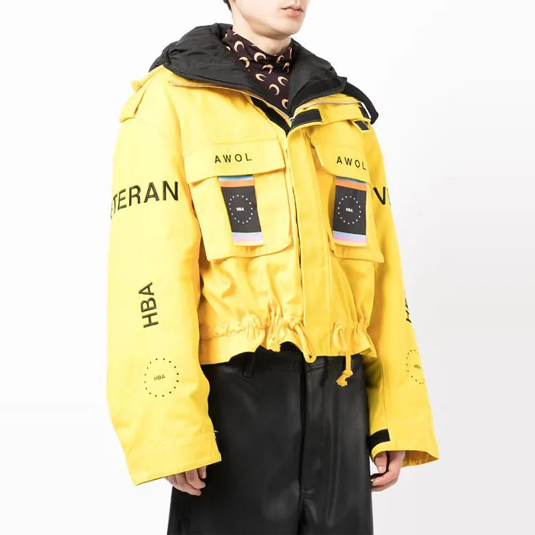Hood By Air Jackets Unisex Yellow-4