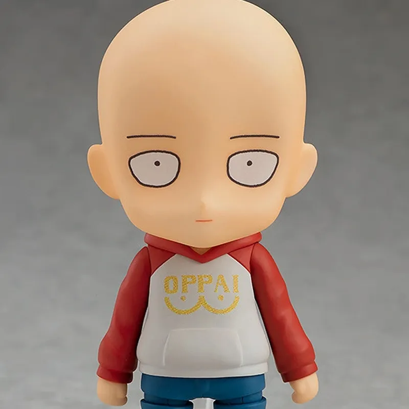 GSC Nendoroid No.1081 One Punch Superman Saitama Outfit Ver. Chibi Figures 10cm-1