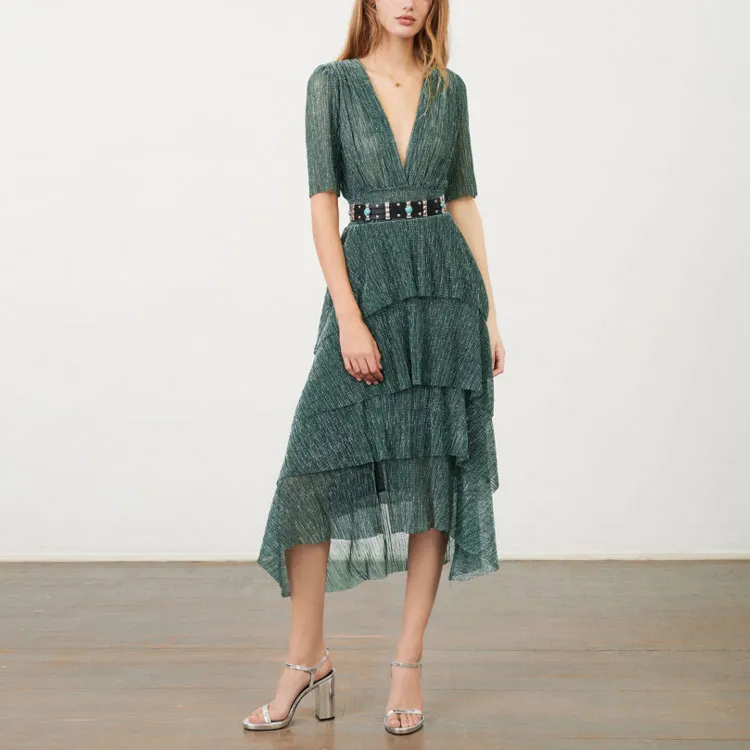 Maje Sequinned Maxi Dress-2