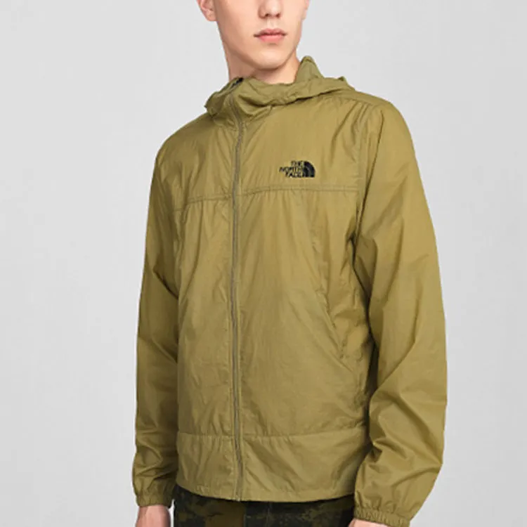 THE NORTH FACE Waterproof Windproof Sun Protection Sun Protection Clothing Men's Yellow-3
