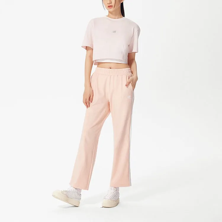 New Balance T Shirts Women's Pink-2