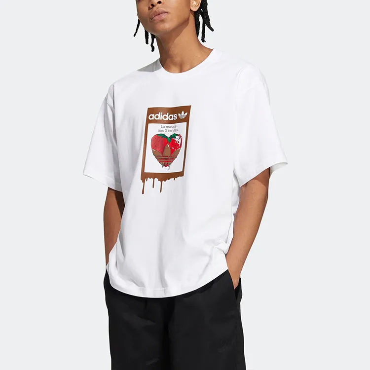 Adidas Originals VALENTINE'S T Shirt Unisex White-1