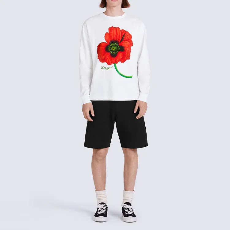 KENZO Logo Embroidered Track Shorts-2