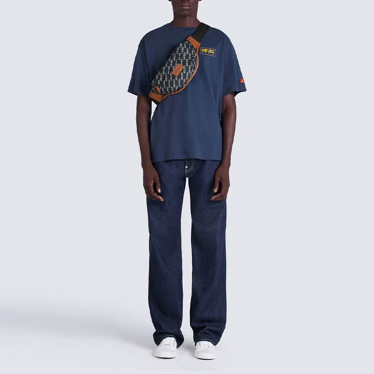 KENZO x Nigo Boke Flower Series FW22 T Shirt Men's Dark Blue-3