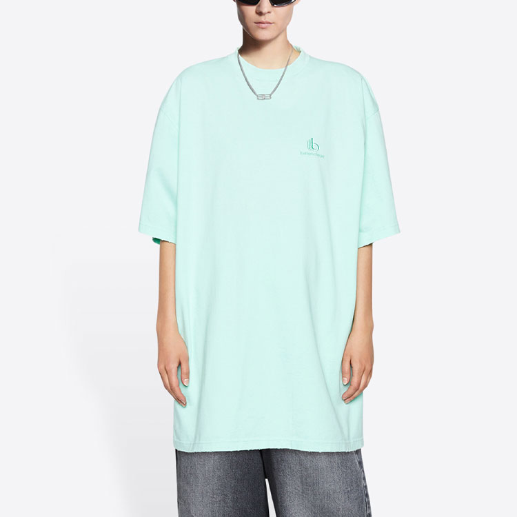 ●送料込●BALENCIAGA●Double B Worn Out T-shirt Balenciaga Double B Worn Out T-shirt - POIZON