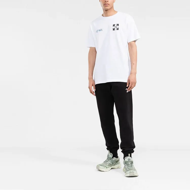 OFF WHITE Classic Arrow Alphabet T shirt-3