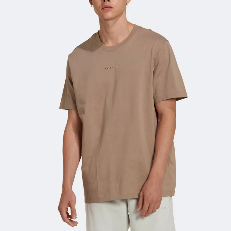 Adidas Originals T Shirt Men's Brown-1