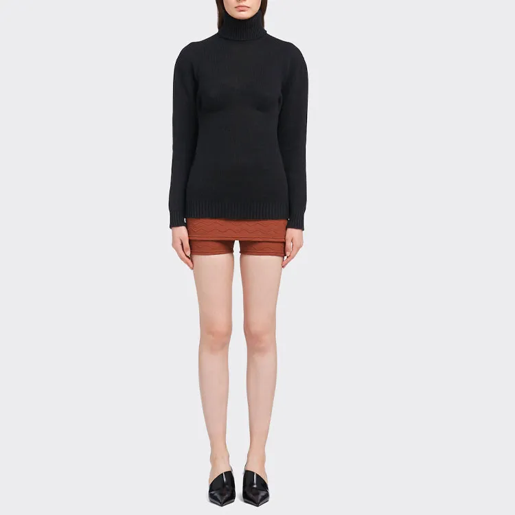 PRADA Turtleneck Long Sleeved Sweater-1