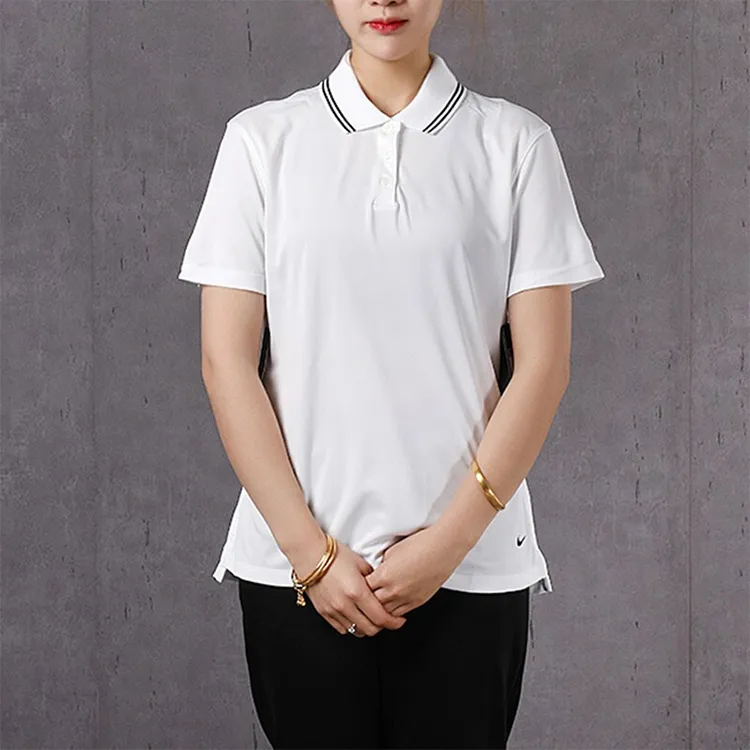 Nike Polo Shirts Women's White-2