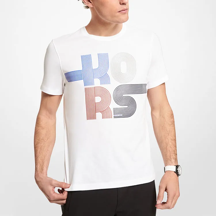 MICHAEL KORS T-Shirts Men White-2