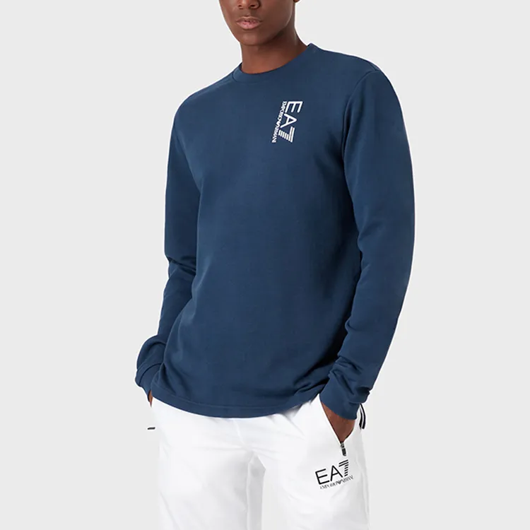 EMPORIO ARMANI Sweatshirts Men Blue-3