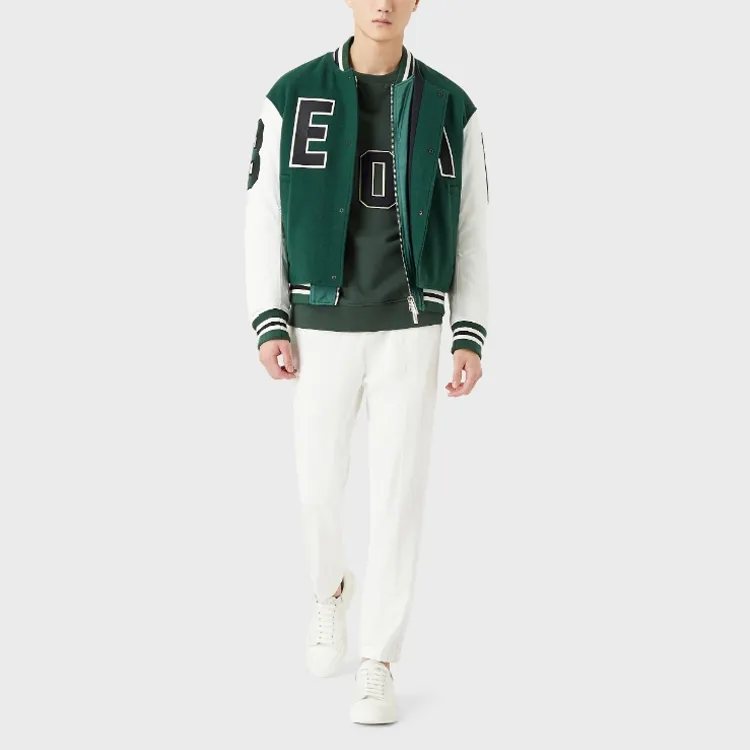 EMPORIO ARMANI Sweatshirts Men Green-3