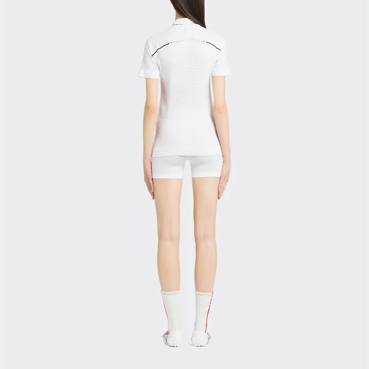 PRADA FW22 Polo Shirt Women's White-1