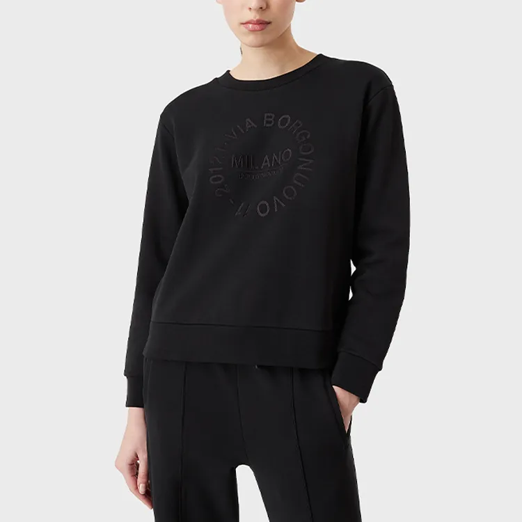 EMPORIO ARMANI Sweatshirts Women's Black-2