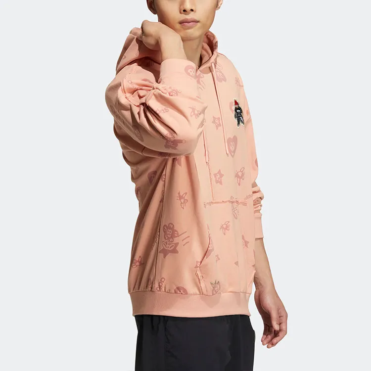 Adidas Originals CHARR MORITA Sweatshirt Men's Red Pink-2
