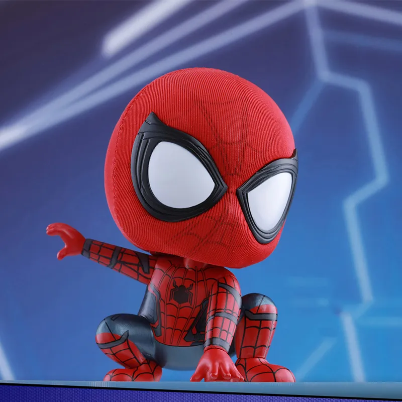 Hot Toys Spider Man Cosb366 Hero Return Grounded Edition Chibi Figures-2
