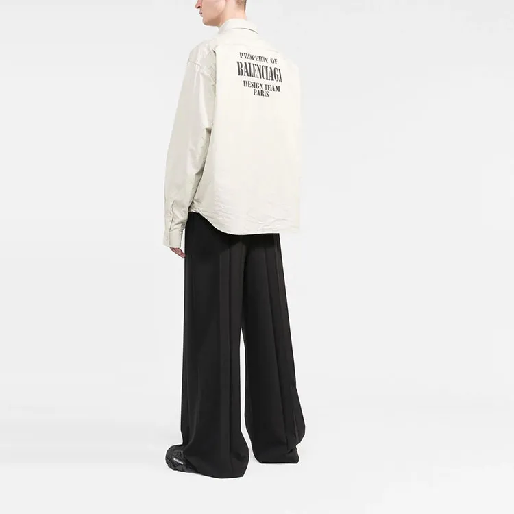 Balenciaga Property Large Fit Shirt-3