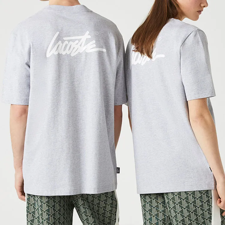 LACOSTE SS22 T-Shirt Unisex Gray-3