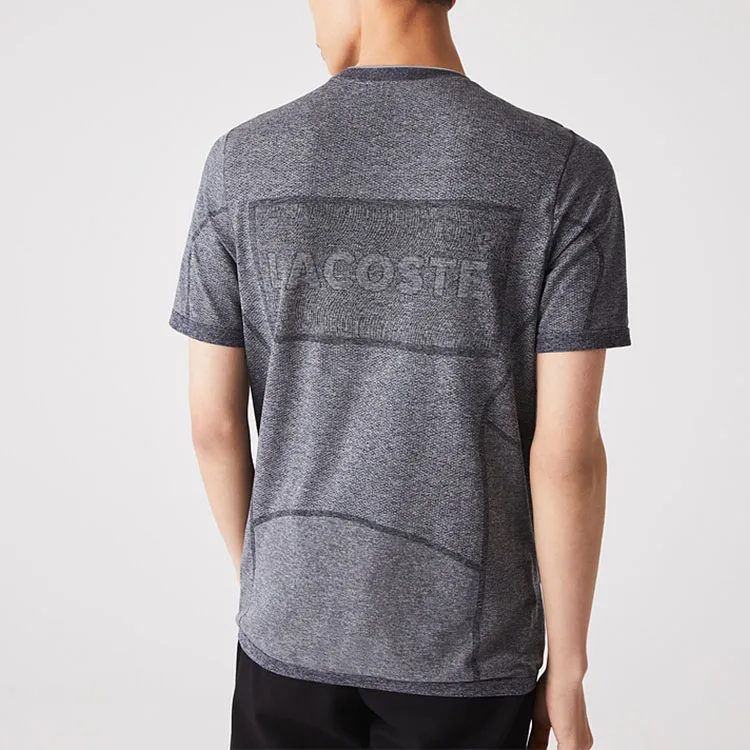 LACOSTE SS22 T Shirt Men's Gray-3