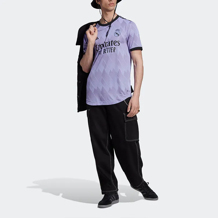 Adidas Soccer Jersey Men's Purple-2