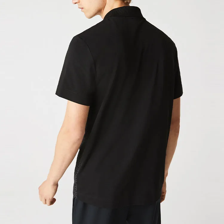 LACOSTE Polo Shirts Men Black-3