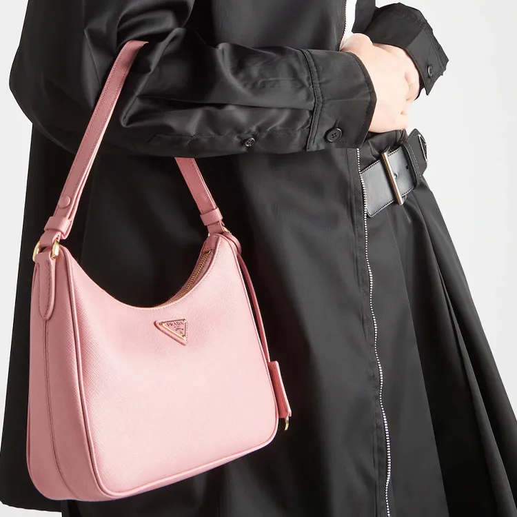 PRADA Hobo Shoulder Bags-3