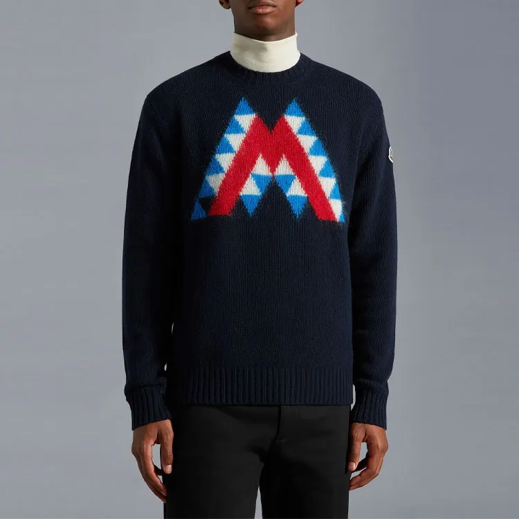 Moncler SS22 Sweaters Men Marine Blue-1