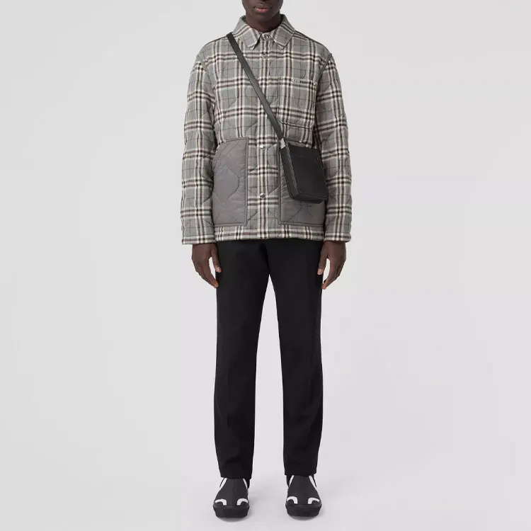 Burberry Flannel Vintage Check Overshirt-1