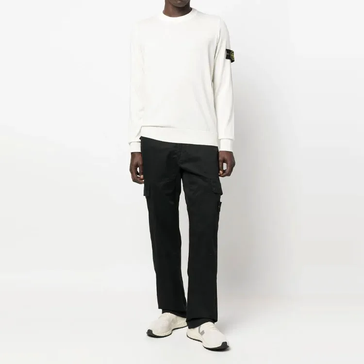 STONE ISLAND Compass badge Wool Jumper-2