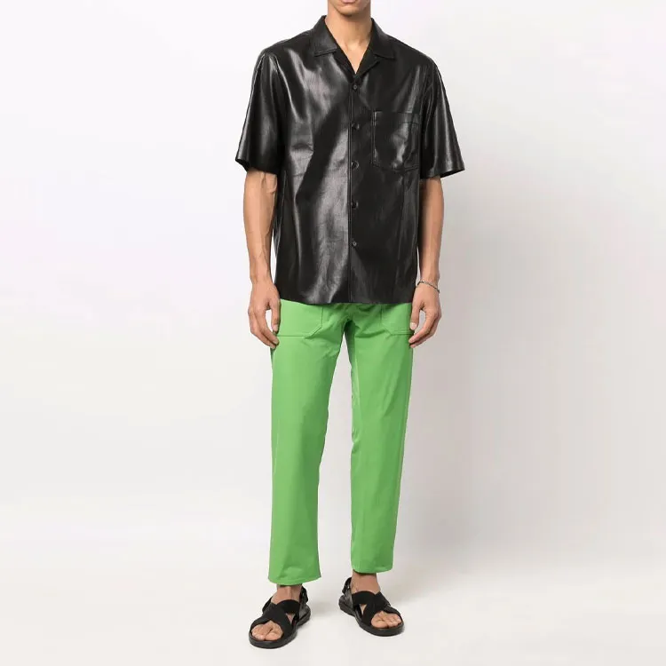 NANUSHKA Casual Pants Men Green-1