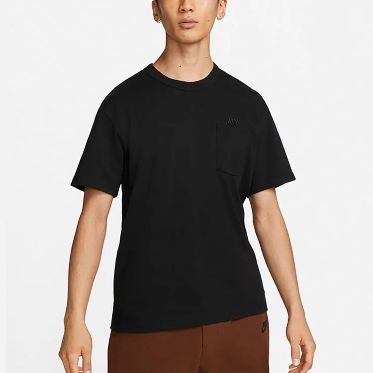 Nike T Shirts Men Black-3