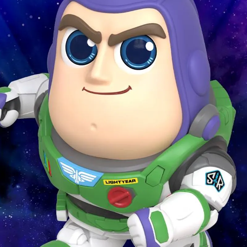 Hot Toys x Disney Space Ranger Buzz Lightyear Cosbaby Collection Toy Story Running Edition S Chibi Figures 11cm-1