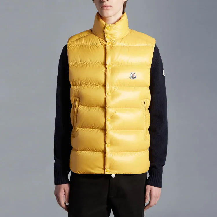 Moncler Tibb Series FW22 Vest Men's Yellow-1