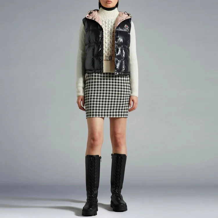 Moncler FW22 Vests Women's Black-2