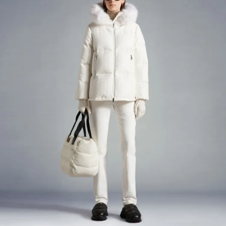Moncler FW22 Down Jacket Women's White-1