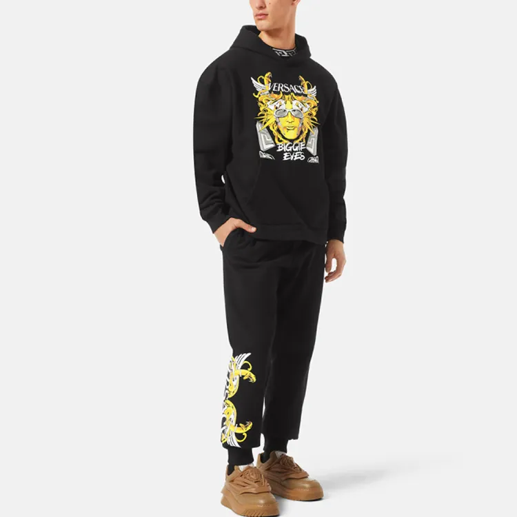 VERSACE FW22 Sweatshirt Men's Black-1