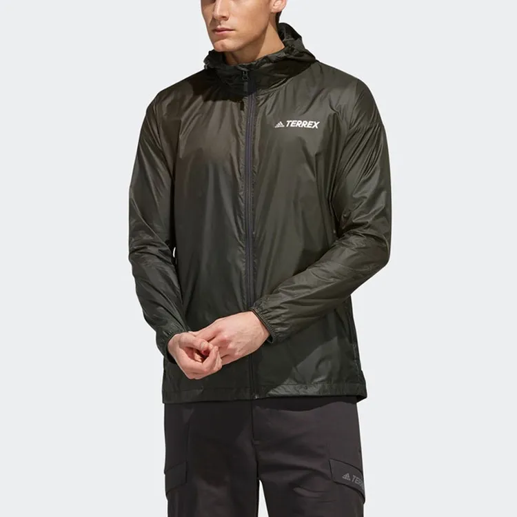 Adidas Terrex Jackets Men Green-2
