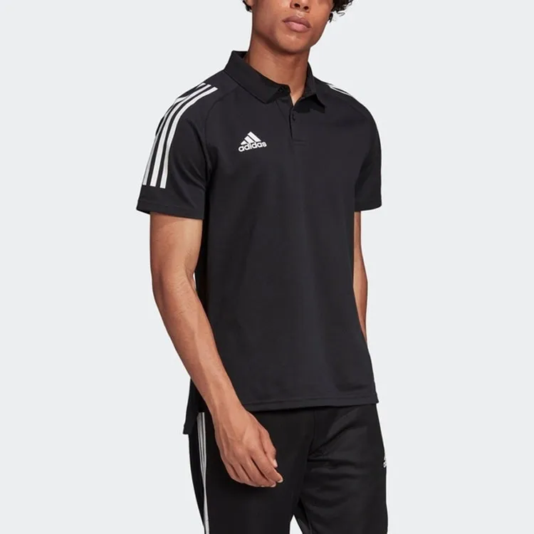 Adidas Polo Shirts Men Black-2