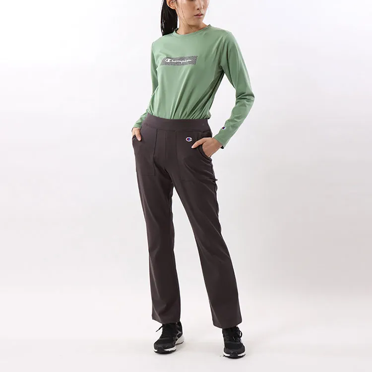 Champion FW22 Flared Pants Sports Pants Japan Version Women's-9