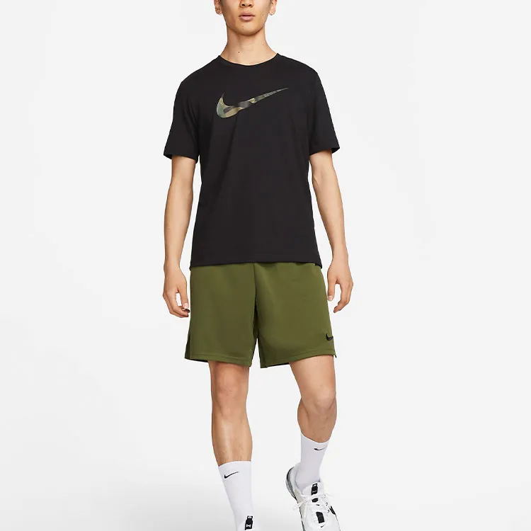 Nike T Shirts Men Black-2