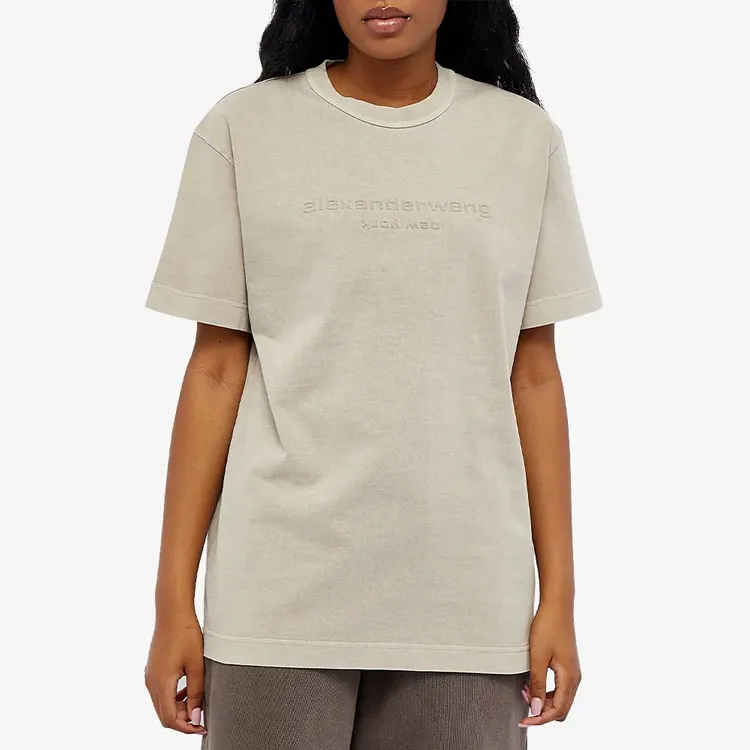 Alexander Wang T Shirts Women's Yellow-3