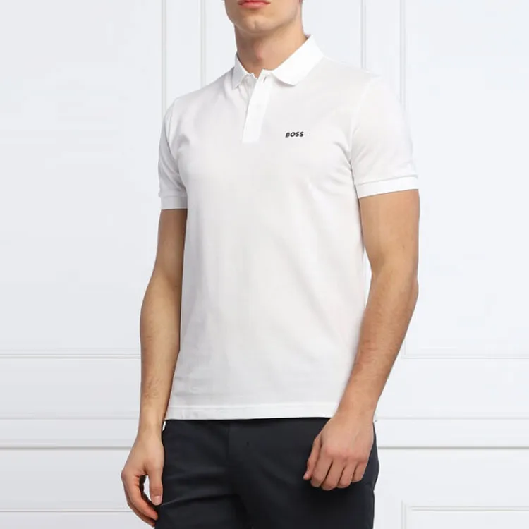 HUGO BOSS Polo Shirt Men's White-3