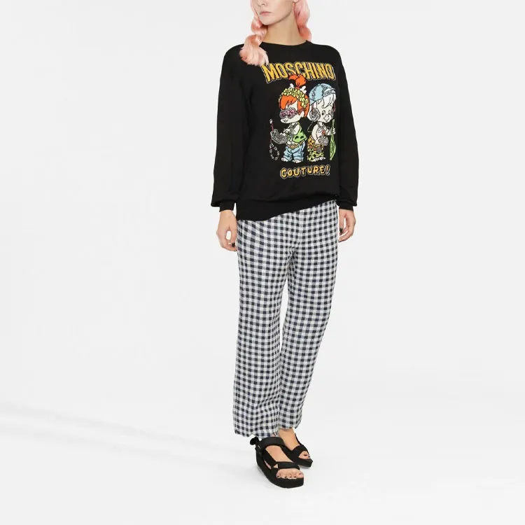 MOSCHINO X Flintstones Graphic Intarsia Jumper-3